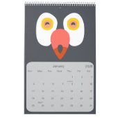 Calendrier animal enfants (Jan 2026)