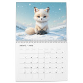 Calendrier animal mignon 2026 - Adorable style Kaw (Jan 2026)