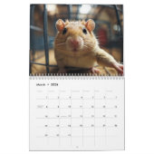 Calendrier Animal Selfies Calendar (Mar 2026)