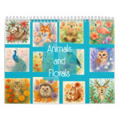 Calendrier Animals and Florals (Protection)