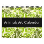 Calendrier Animals Art Calendar (Type-A) (Protection)