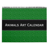 Calendrier Animals Art Calendar (Type-B) (Protection)