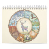 Calendrier Animals image calendar  (Protection)