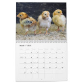 Calendrier Animaux adorables à la ferme (Mar 2026)