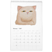 Calendrier Animaux au carré (Feb 2027)