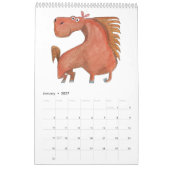 Calendrier Animaux au carré (Jan 2027)