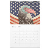 Calendrier Animaux d'Amérique 2026 (Feb 2027)
