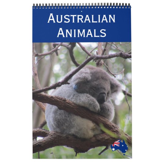 Calendrier animaux d'Australie 2027 (Protection)