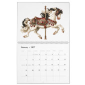 Calendrier Animaux de carrousel (Feb 2027)