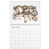 Calendrier Animaux de carrousel (Mar 2027)