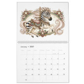 Calendrier Animaux de carrousel (Jan 2027)