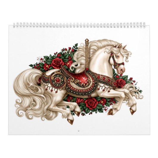 Calendrier Animaux de carrousel (Protection)