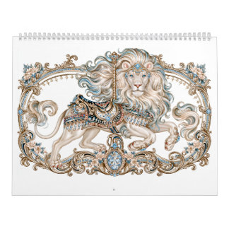 Calendrier Animaux de carrousel Mode Steampunk