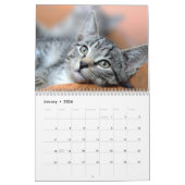 Calendrier Animaux de compagnie Chat Photos personnalisées Mo (Jan 2026)