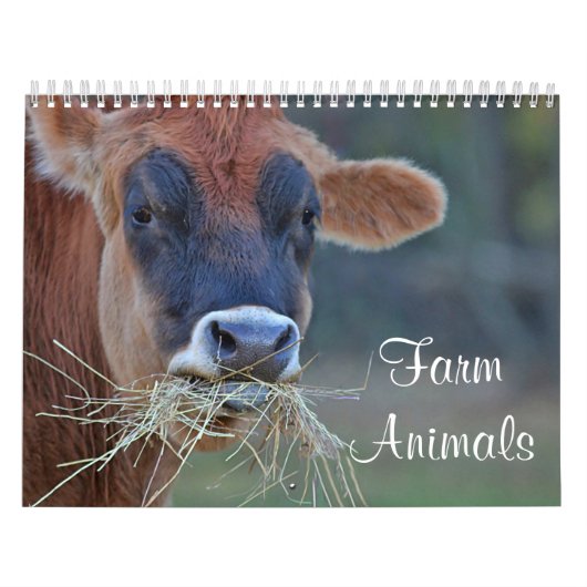 Calendrier Animaux de ferme (Protection)