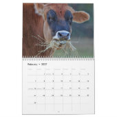 Calendrier Animaux de ferme (Feb 2027)