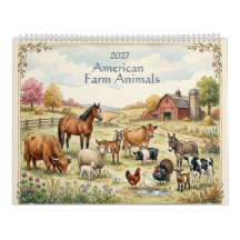 Animaux de ferme américains - Deux pages 2027