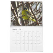 Calendrier - Animaux et oiseaux (Feb 2026)
