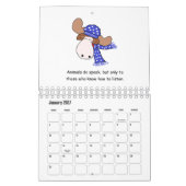 Calendrier Animaux Fantaisistes 2026 ... (Jan 2027)