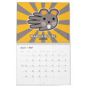 Calendrier Animaux formés par main 2015 (Mar 2027)