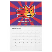 Calendrier Animaux formés par main 2015 (Feb 2027)