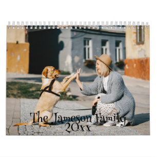 Calendrier Animaux Modèles photo do-it-yourself Icônes de vac