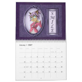 Calendrier Anime Animal 2027 Affirmations (Jan 2027)