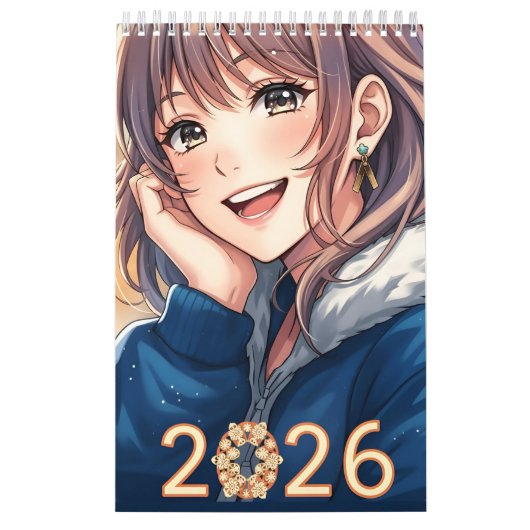 Calendrier Anime Dreams 2026 - Calendar (Protection)