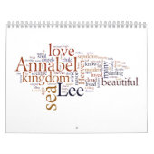 Calendrier Annabel Lee (Protection)
