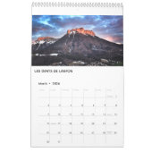 Calendrier Annecy et Les Aravis, Haute-Savoie 2021 (Mar 2026)