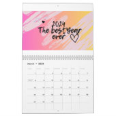 Calendrier Année 2024 (Mar 2026)