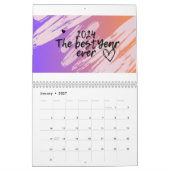 Calendrier Année 2024 (Jan 2027)