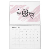 Calendrier Année 2024 (Feb 2027)