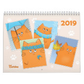 Calendrier Année de chat de gentillesse (Protection)