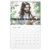 Calendrier Année de grâce et de bénédictions (Jan 2027)