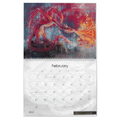 Calendrier Année de l'art du dragon (Feb 2027)