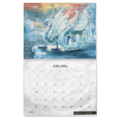 Calendrier Année de l'art du dragon (Jan 2027)