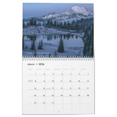 Calendrier Année De Mount Rainier 2026 Wall Calendar (Mar 2026)