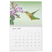 Calendrier Année des colibris (Jan 2026)