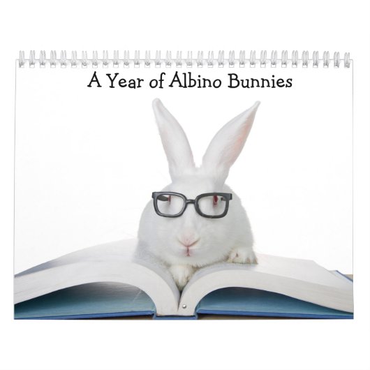 Calendrier Année des lapins albinos (Protection)