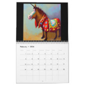 Calendrier Année du cheval (Feb 2026)