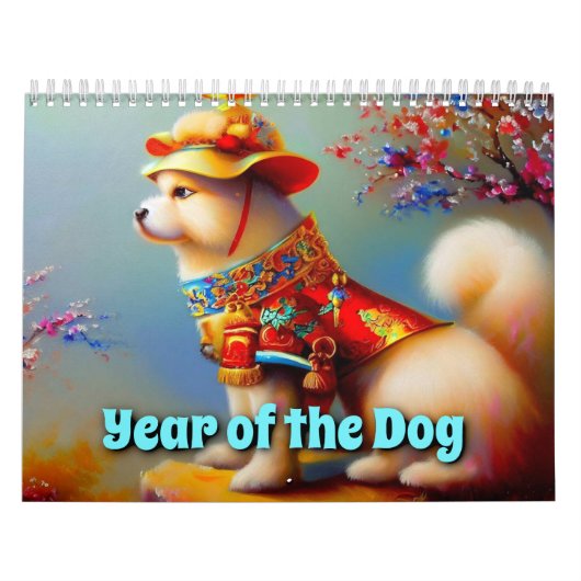Calendrier Année du chien (Protection)