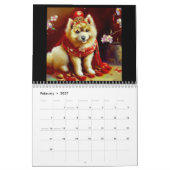 Calendrier Année du chien (Feb 2027)
