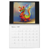 Calendrier Année du dragon (Feb 2027)