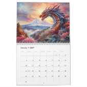 Calendrier Année du Dragon 2024 (Jan 2027)