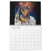 Calendrier Année du Pinscher Miniature (Jan 2027)