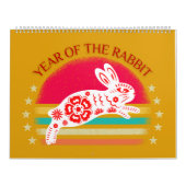 CALENDRIER ANNÉE DU RABBIT (Protection)