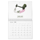 Calendrier Année du yoga (Jan 2026)
