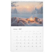 Calendrier Année lumière et beauté (Jan 2027)