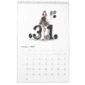 Calendrier Anniversaire, mode (Jan 2027)